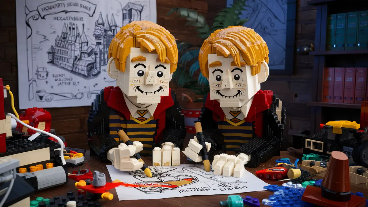 fred and georges escape lego moc